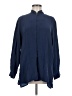 Assorted Brands Blue Long Sleeve Blouse Size M - photo 1