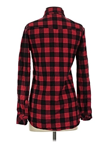 Matchstick Long Sleeve Button-Down Shirt (view 2)