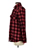 Matchstick 100% Cotton Plaid Red Long Sleeve Button-Down Shirt Size S - photo 5