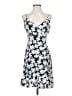 Intermix 100% Polyester Floral Black Cocktail Dress Size 4 - photo 1
