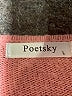 Poetsky Hearts Pink Pullover Sweater Size L - photo 7