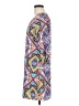 Karlie 100% Polyester Print Blue Pink Casual Dress Size M - photo 5