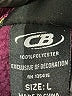 CB 100% Polyester Burgundy Fleece Size L - photo 7