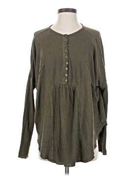 Free People Long Sleeve Henley
