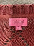 Mi ami Burgundy Pullover Sweater Size M - photo 7