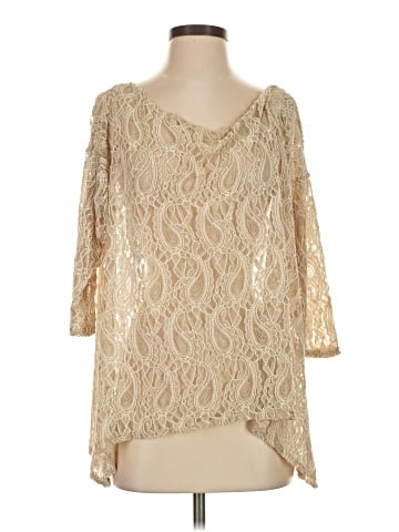 Chris & Carol 3/4 Sleeve Blouse (view 1)