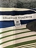 Collective Concepts 100% Polyester Stripes Green 3/4 Sleeve Blouse Size M - photo 7