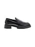 Jigsaw Solid Black Flats Size EU 40 - photo 1