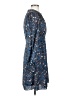 Slate & Willow Paisley Blue Cocktail Dress Size 4 - photo 4
