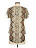 Ember Animal Print Tan Short Sleeve T-Shirt Size S - photo 2