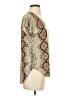 Ember Animal Print Tan Short Sleeve T-Shirt Size S - photo 4
