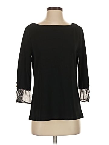 Isaac Mizrahi LIVE! 3/4 Sleeve Top (view 1)