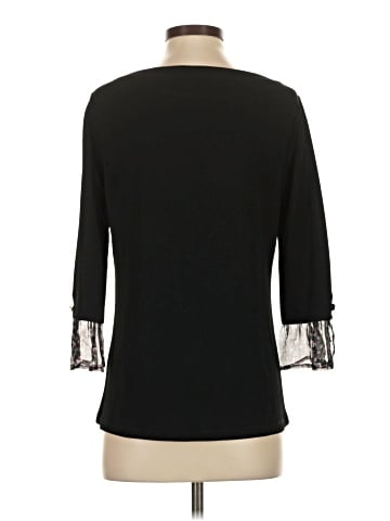 Isaac Mizrahi LIVE! 3/4 Sleeve Top (view 2)