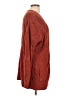SO 100% Polyester Red Cardigan Size L - photo 4