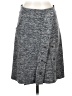 Sparrow 100% Merino Wool Tweed Gray Wool Skirt Size S - photo 1