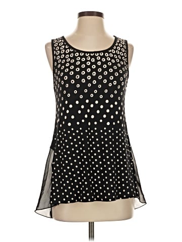 Bleu Sleeveless Blouse (view 1)