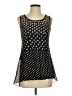 Bleu Black Sleeveless Blouse Size S - photo 1