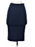 Foreign Exchange Solid Blue Formal Skirt Size S - photo 2