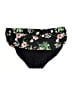 Unbranded Floral Black Swimsuit Bottoms Size XL - photo 1