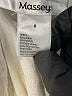 Masseys Ivory Linen Pants Size 8 - photo 8