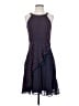 Eva Franco 100% Polyester Polka Dots Blue Cocktail Dress Size 4 - photo 1
