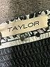 Taylor 100% Polyester Paisley Black Casual Dress Size 14 - photo 6
