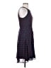 Eva Franco 100% Polyester Polka Dots Blue Cocktail Dress Size 4 - photo 4