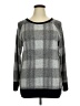 Nally & Millie Plaid Gray Pullover Sweater Size XL (estimated) - photo 1