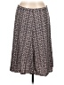 Max Studio Print Gray Casual Skirt Size L - photo 1