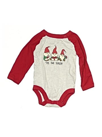 Holiday Time Long Sleeve Onesie (view 1)