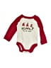 Holiday Time Red Long Sleeve Onesie Size 6-9 mo - photo 1