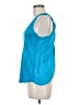 Splendid Blue Sleeveless Top Size M - photo 5
