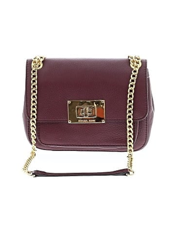 MICHAEL Michael Kors Leather Shoulder Bag (view 1)