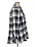 Pladra 100% Cotton Plaid Silver Long Sleeve Button-Down Shirt Size 1X - photo 4