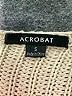 Acrobat 100% Cotton Tan Cardigan Size S - photo 4