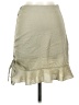 Polly 100% Polyester Solid Tan Casual Skirt Size 4 - photo 1