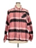Assorted Brands Plaid Pink Long Sleeve Button-Down Shirt Size 3X - photo 1