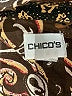 Chico's Paisley Brown Long Sleeve Button-Down Shirt Size M (estimated) - photo 7