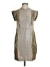 J.Crew Metallic Gold Cocktail Dress Size 00 - photo 1