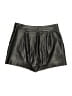 Express 100% Polyester Metallic Black Shorts Size 00 - photo 2