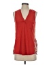 Porridge 100% Polyester Red Sleeveless Top Size Sm (1) - photo 1