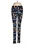 Lularoe Print Blue Leggings One size - photo 1
