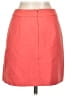 Topshop 100% Polyester Solid Orange Red Casual Skirt Size 2 - photo 2