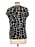 Liz Claiborne Black Short Sleeve Blouse Size L - photo 2