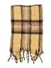 Quagga 100% Polyester Tweed Yellow Tan Scarf One size - photo 2