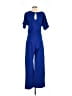 Unbranded Solid Blue Jumpsuit Size S (estimated) - photo 2