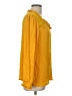 Ann Taylor LOFT 100% Polyester Yellow Long Sleeve Blouse Size L - photo 4