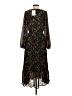 Desigual 100% Polyester Print Black Casual Dress Size XS - photo 2