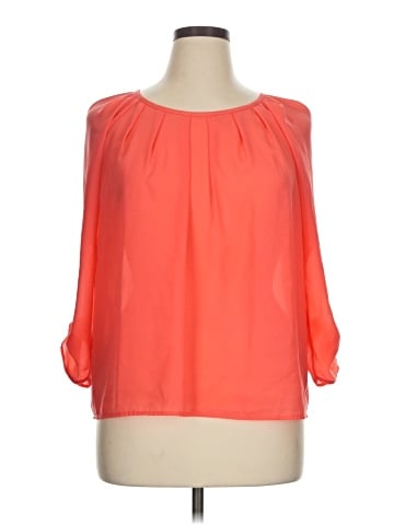 Cynthia by Cynthia Rowley 3/4 Sleeve Blouse (view 1)