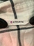 Athleta 100% Cotton Plaid Ivory Long Sleeve Button-Down Shirt Size S - photo 7